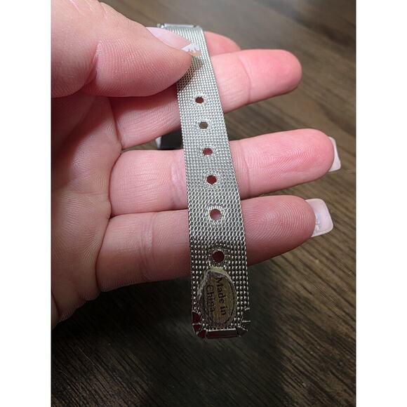 Tommy Hilfiger Tank Watch Women 21mm Silver Tone - Picture 12 of 16